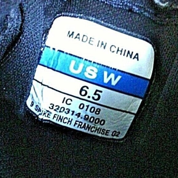 Mizuno Shoes Softball + Baseball 9-Spike Cleats Size USW 6.5 Women's Black Sport - Picture 8 of 16